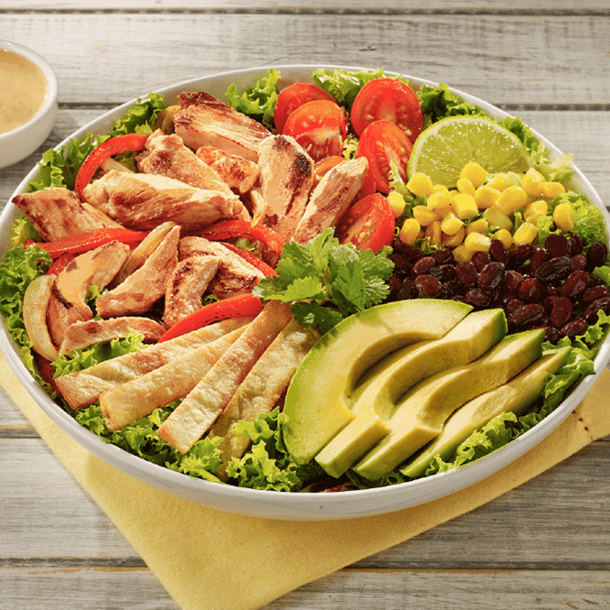 Ensalada de Fajitas de Pollo