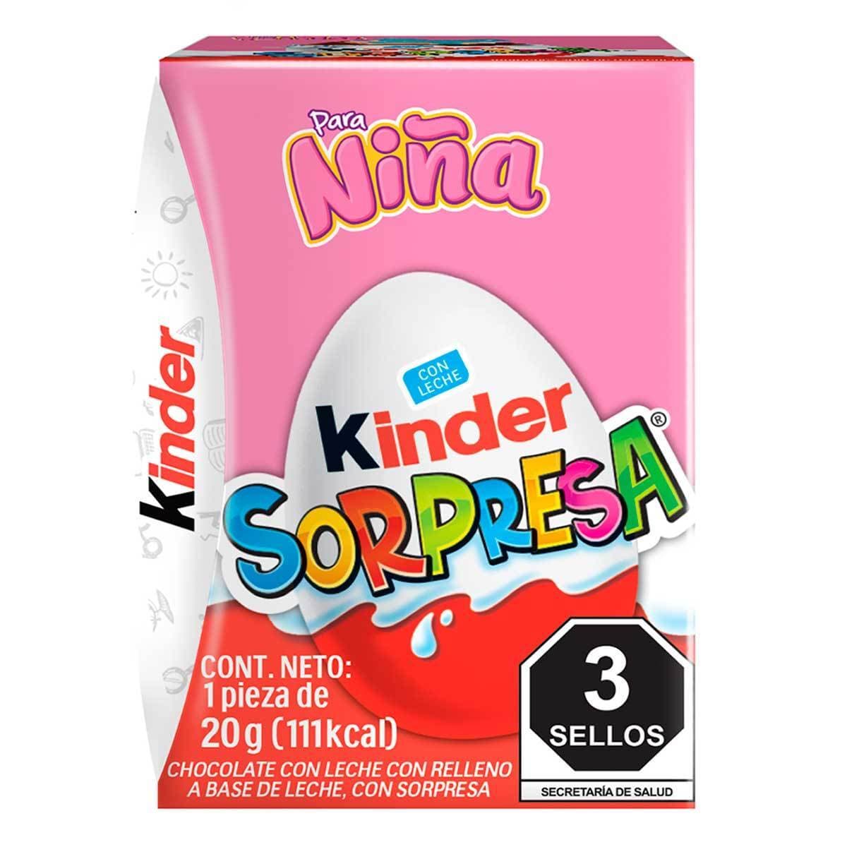 Huevo Kinder Sorpresa Niña 20gr