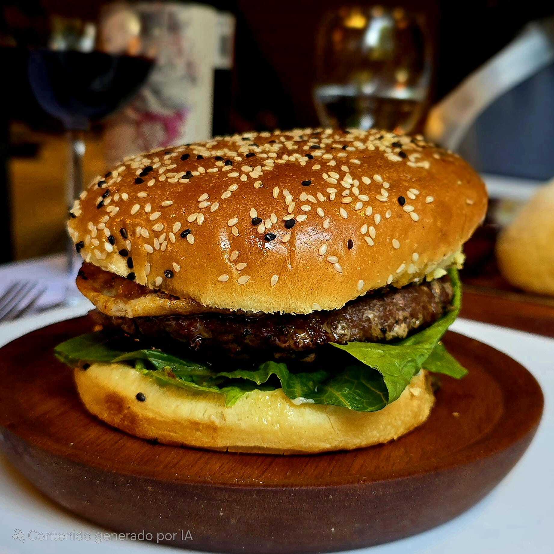 Hamburguesa Certified Angus Beef® a la parrilla