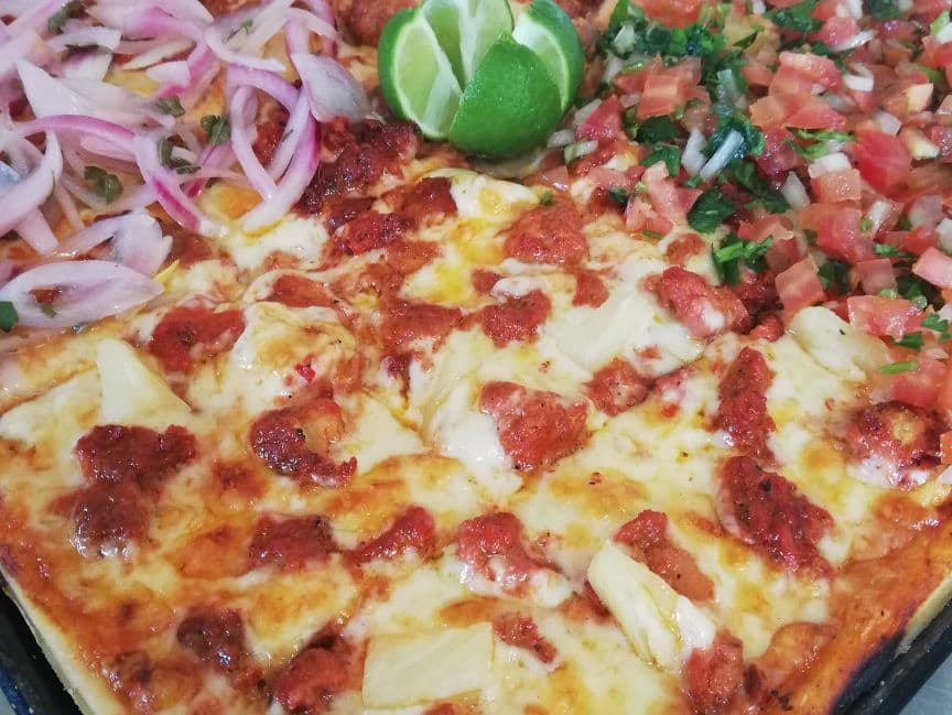 Pizza al Pastor Grande