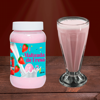 Malteada De Fresa 500 Ml