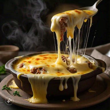 Queso Fundido con Picaña
