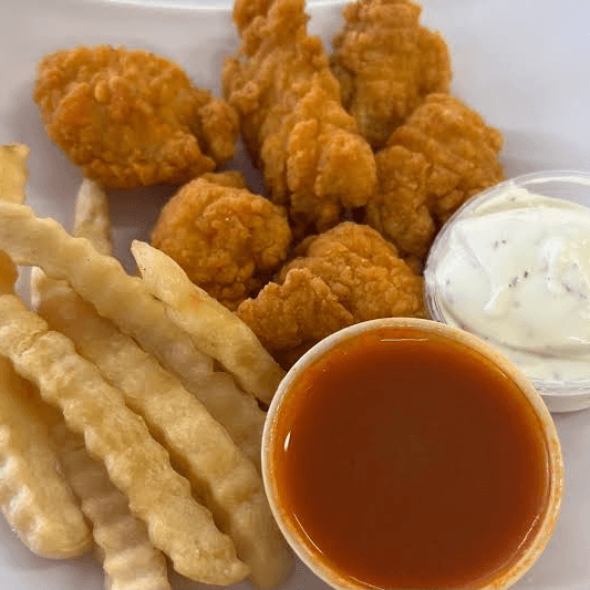 Papas con boneless