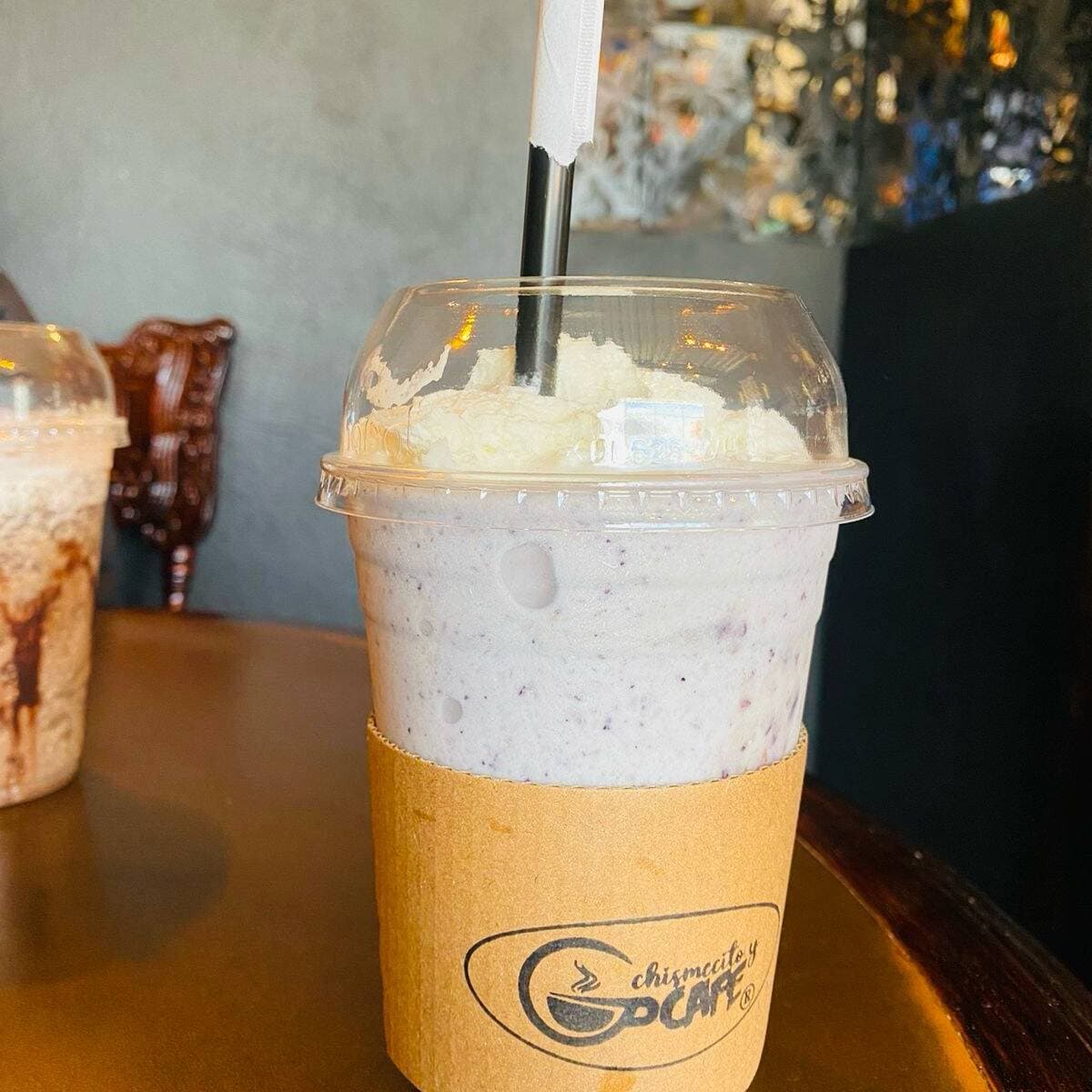 SMOOTHIE BLUEBERRYS-PLATANO