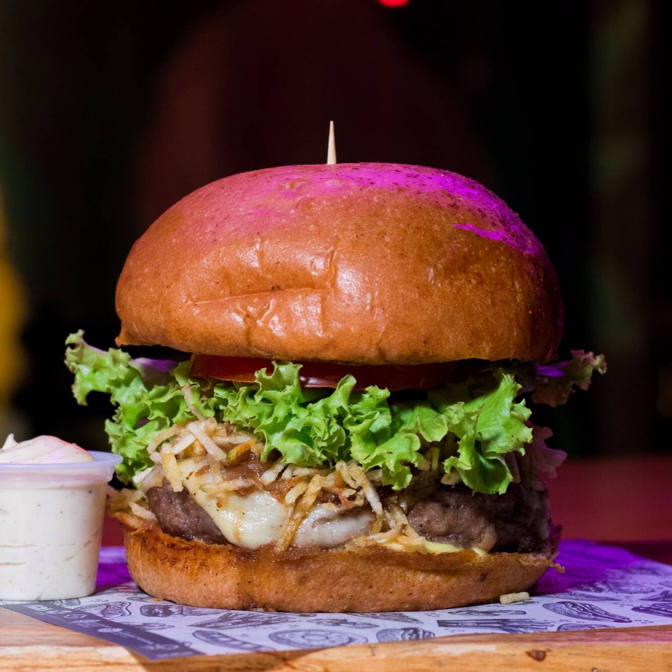 Hamburguesa Latte