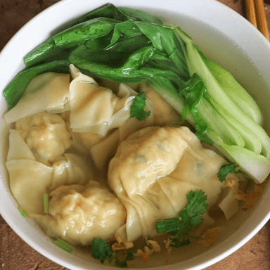 07.Sopa de Wantan con Pollo