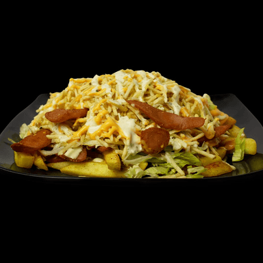 Salchipapa Con Pollo