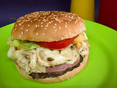 Hamburguesa Hawaiana..