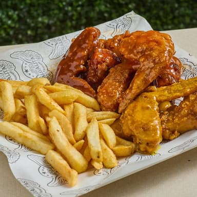 Combo 4 (Alitas + Papas + Gaseosa)