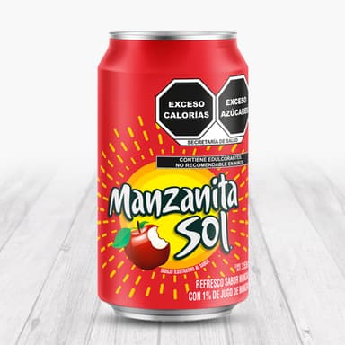 Manzanita Sol de Lata 355 ml.