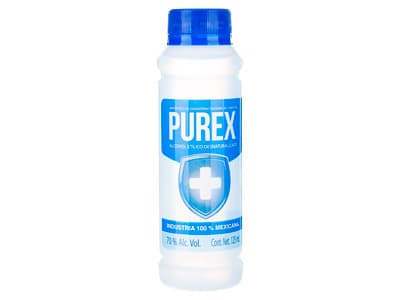 ALCOHOL DESNATURALIZADO PUREX 125 ML
