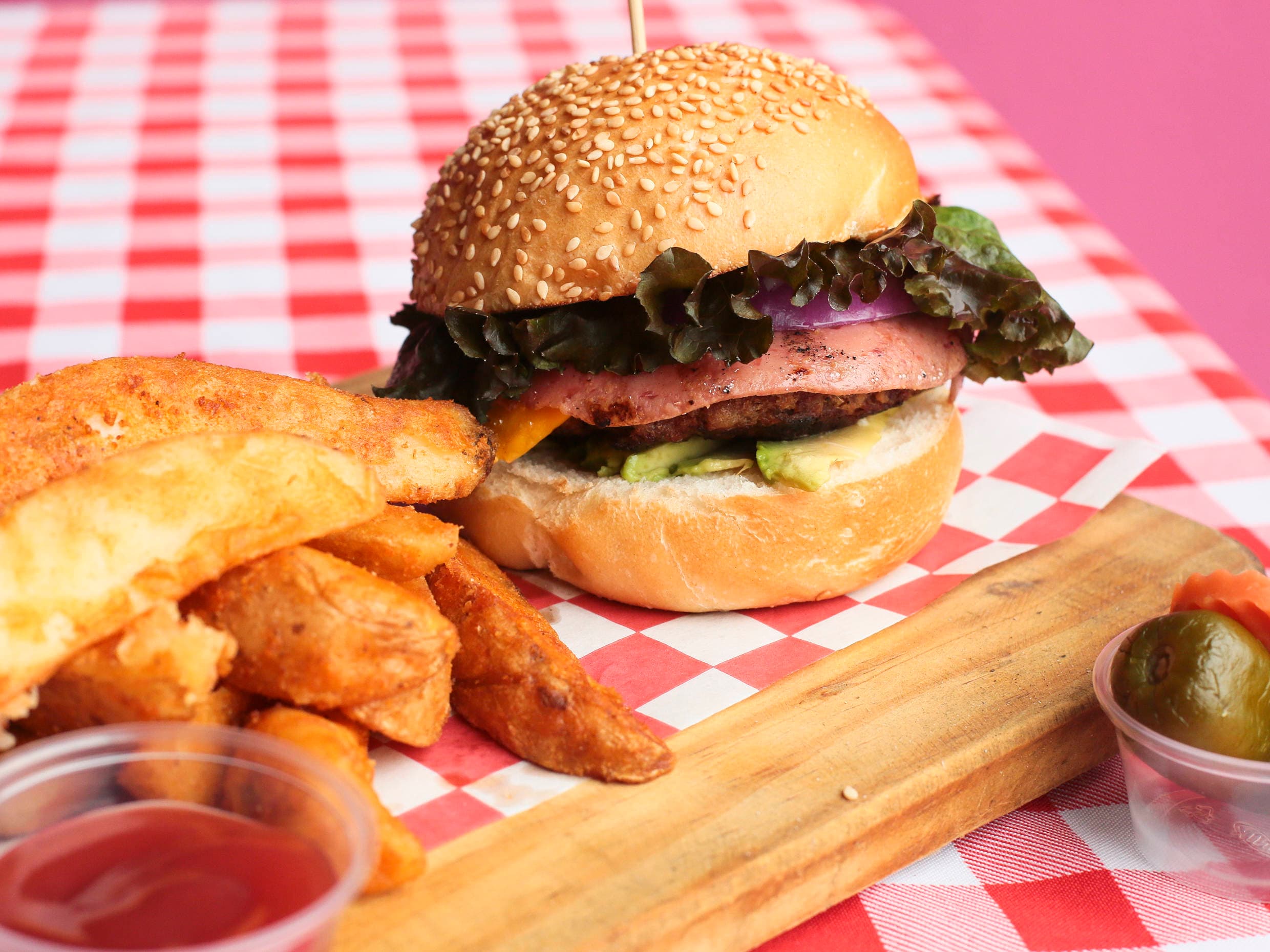 Hamburguesa Sencilla
