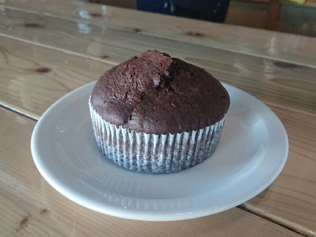 muffin y americano