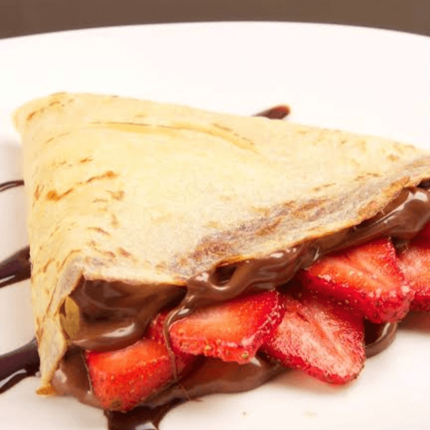 Crepa de NUTELLA CON FRESAS