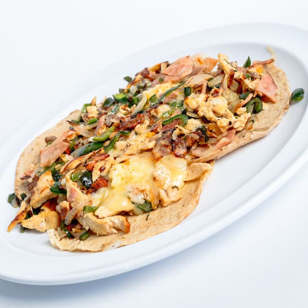 ALAMBRE DE POLLO CON QUESO (3)TACOS 250g