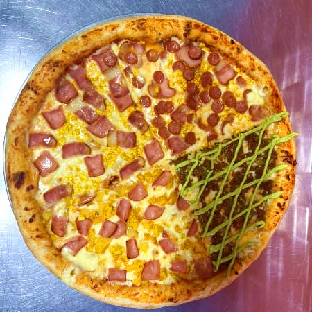 Pizza Personal 4 Estaciones