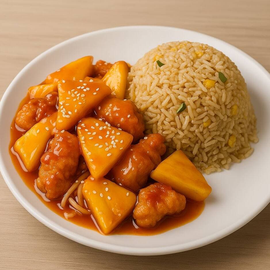 Pollo en Trozo con Piña