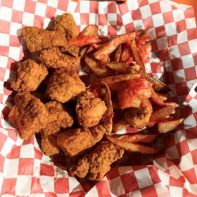 Boneless con Papas