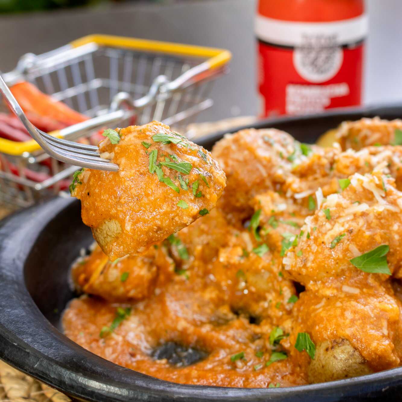 Papas con Chilli y Queso