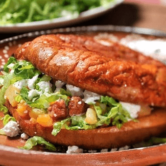 Pambazo de Pollo