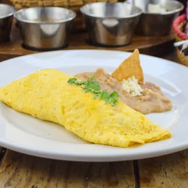 Omelette higado