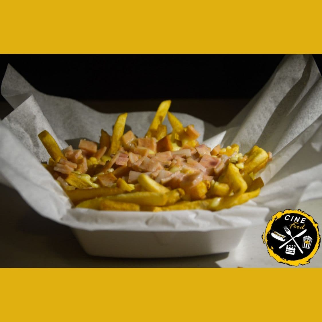 Papas con Queso y Bacon