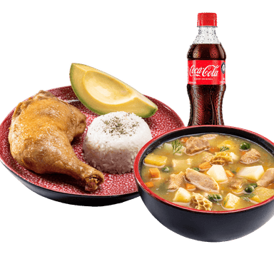 Mondongo + Coca Cola 400ml