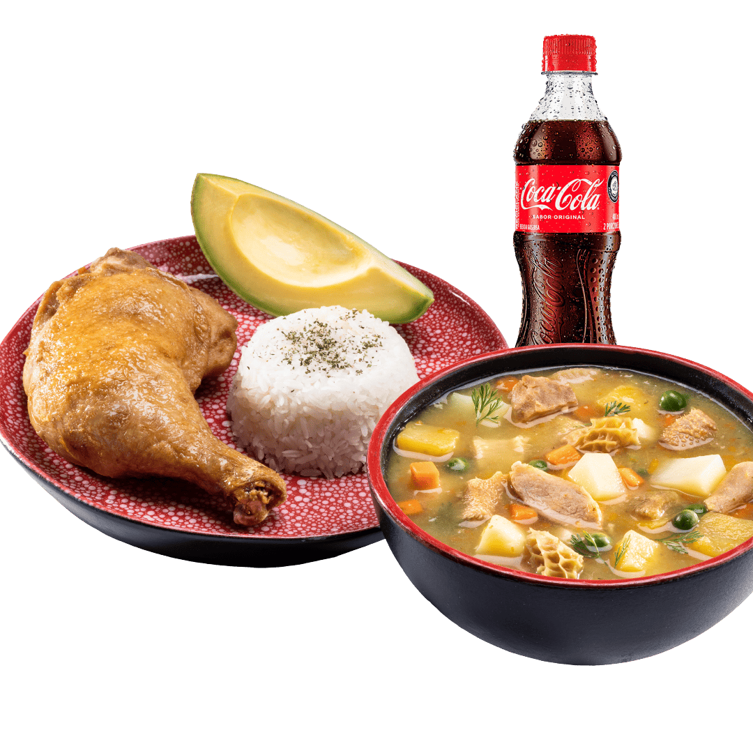 Mondongo + Coca Cola 400ml