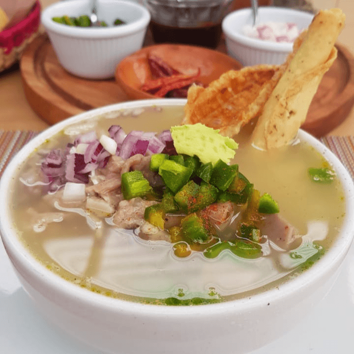 Pozole Blanco Estilo Guerrero