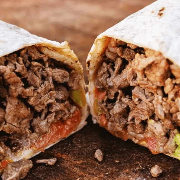 Burrito de Asada con Queso