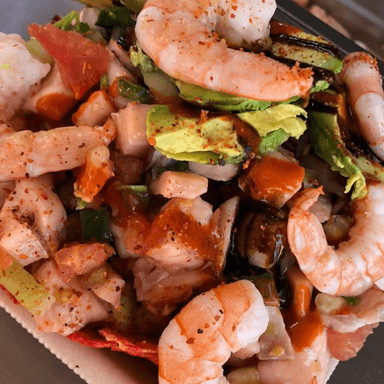 1/2 L Ceviche Camaron