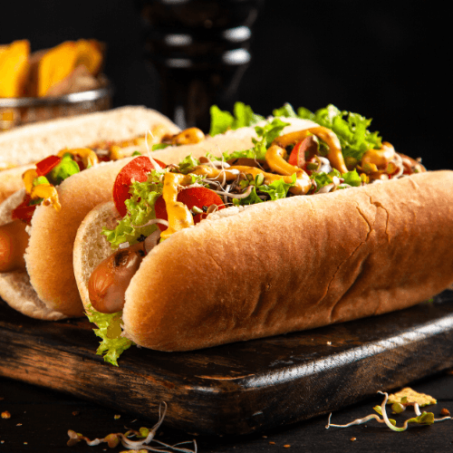 Hot Dog con Tocino