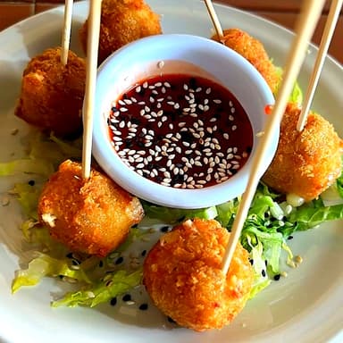 Kushiages de Queso Manchego