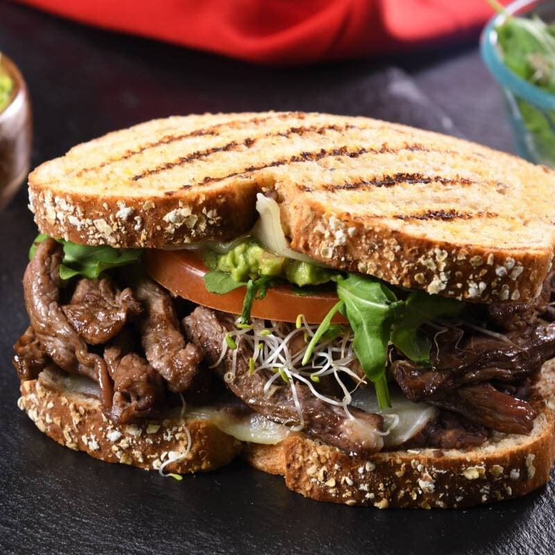 Sándwich de Arrachera