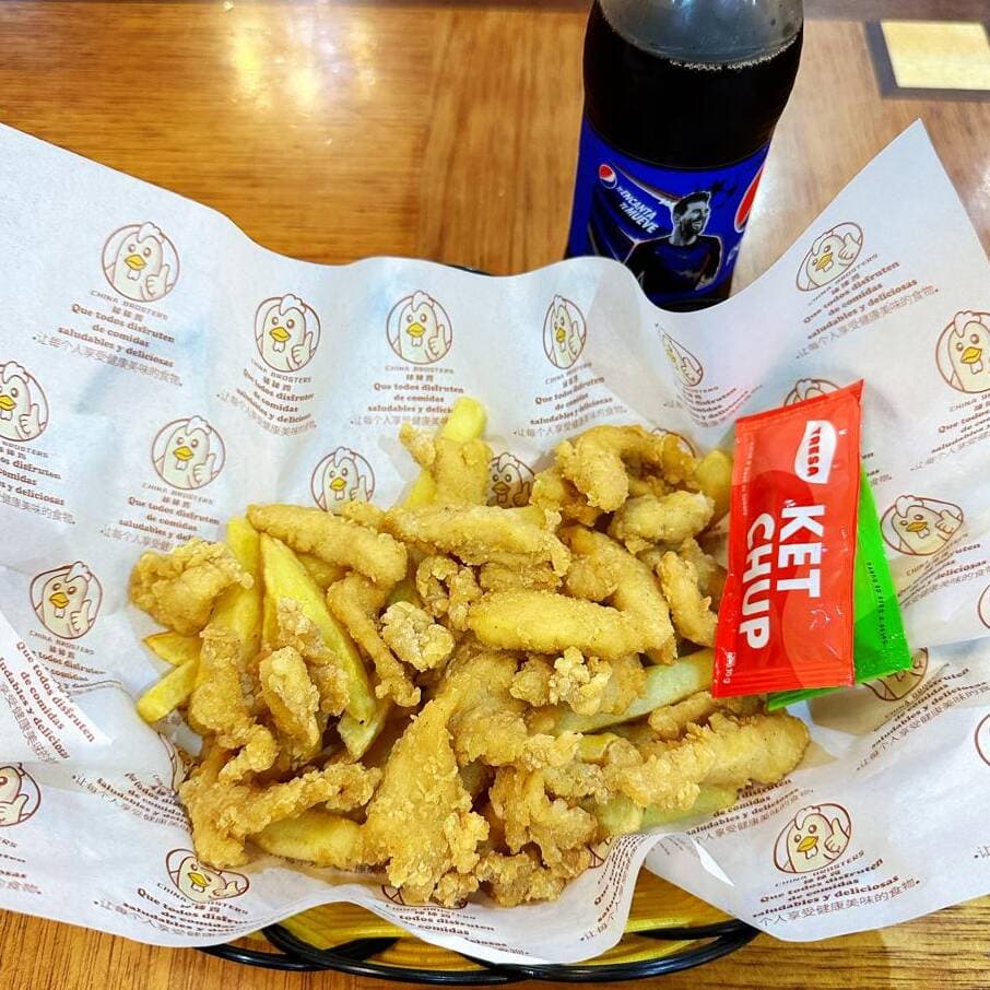 Chicharron Pecho+Papas+Pepsi 355ml