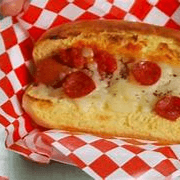 hotdog pizza