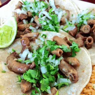 Taco de Tripa (SUAVE).