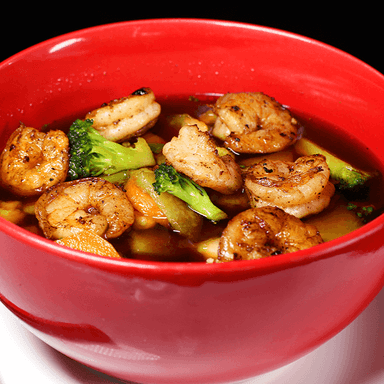 Camarones con Verduras