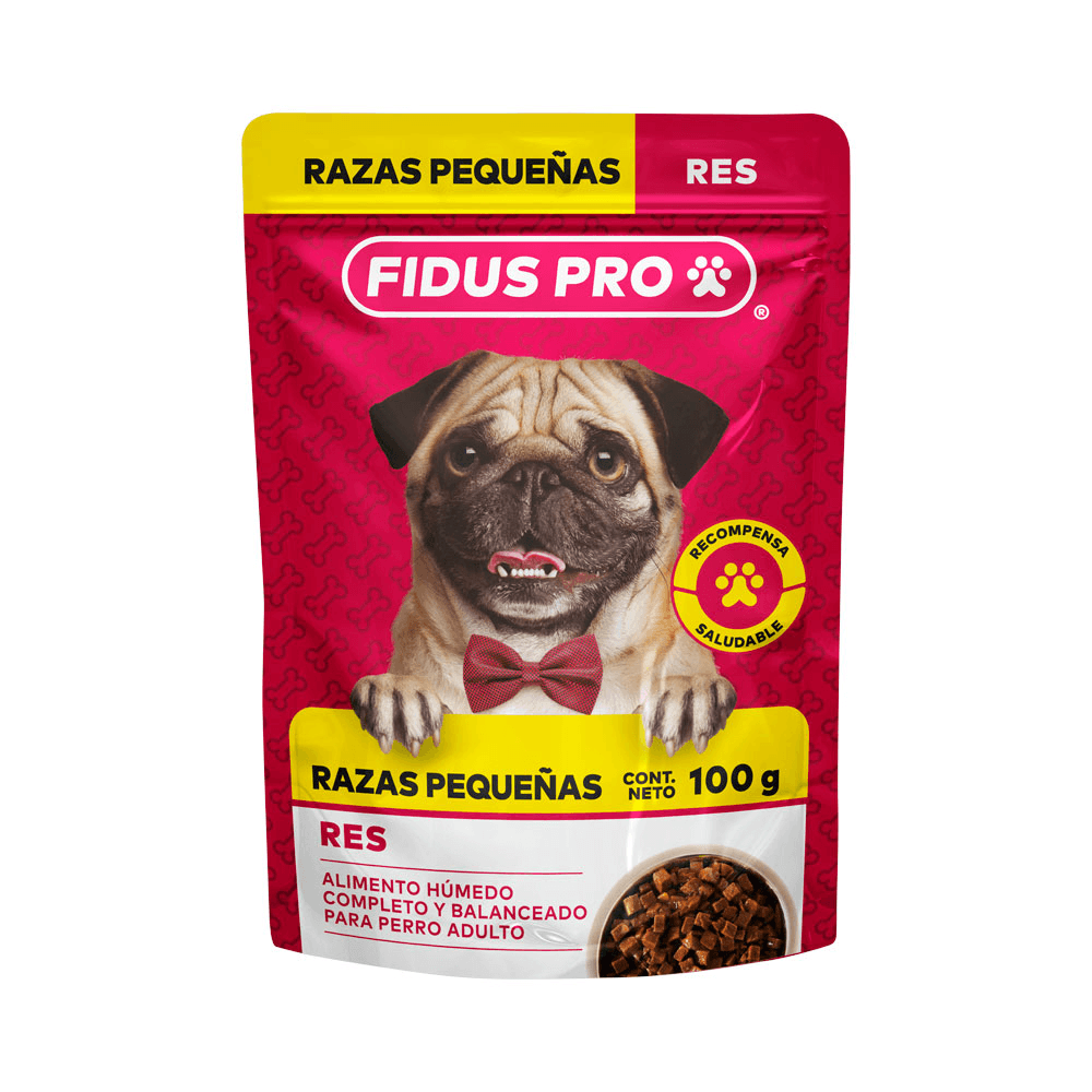 FIDUS PRO RAZAS PEQUEÑAS POUCH RES 100GR