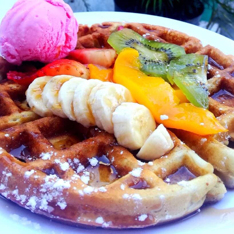 Waffle Frutal