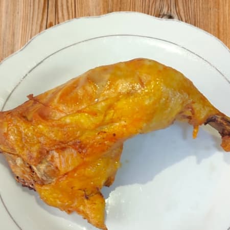 Bandeja con Pollo Frito