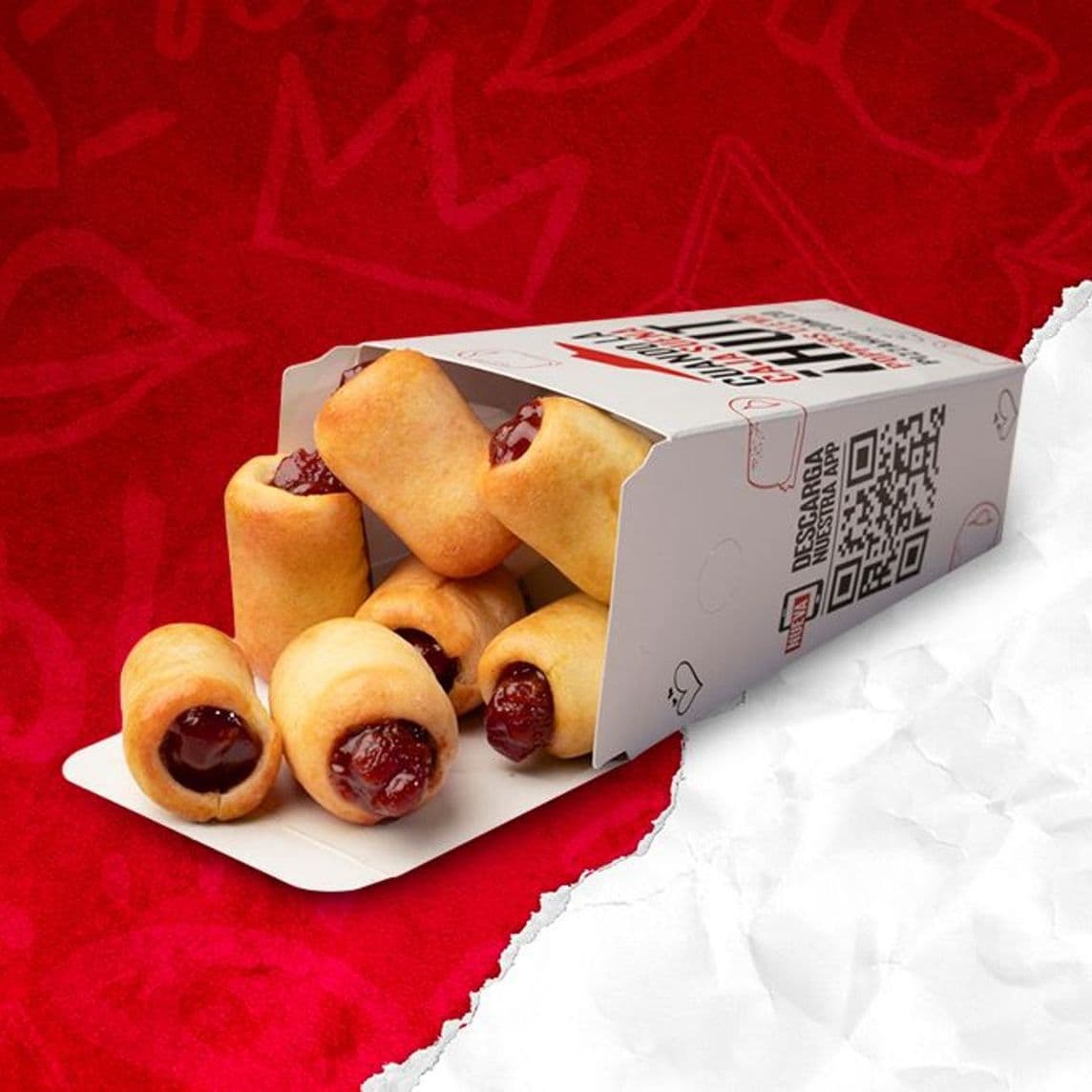 Hut Popppers Queso Bocadillo