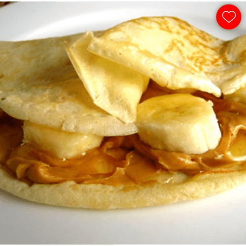 Crepa Cajeta con Platano