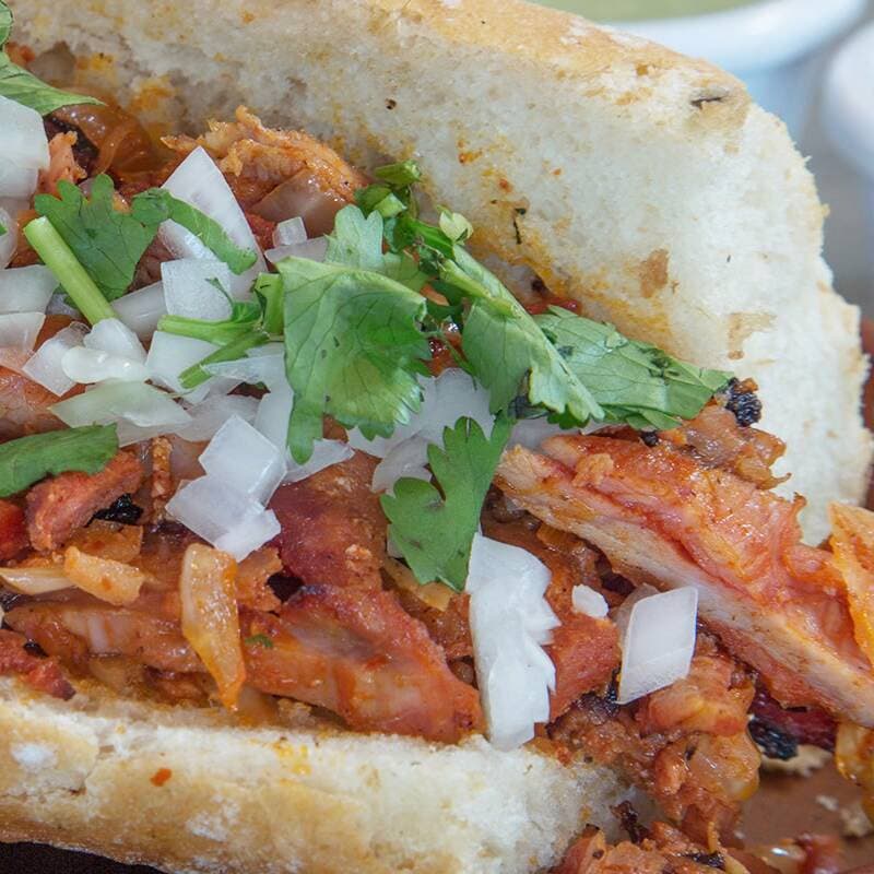 Lonche de Barbacoa