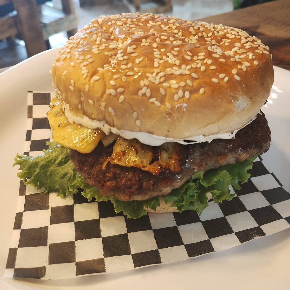 Hamburguesa de Hawaiana
