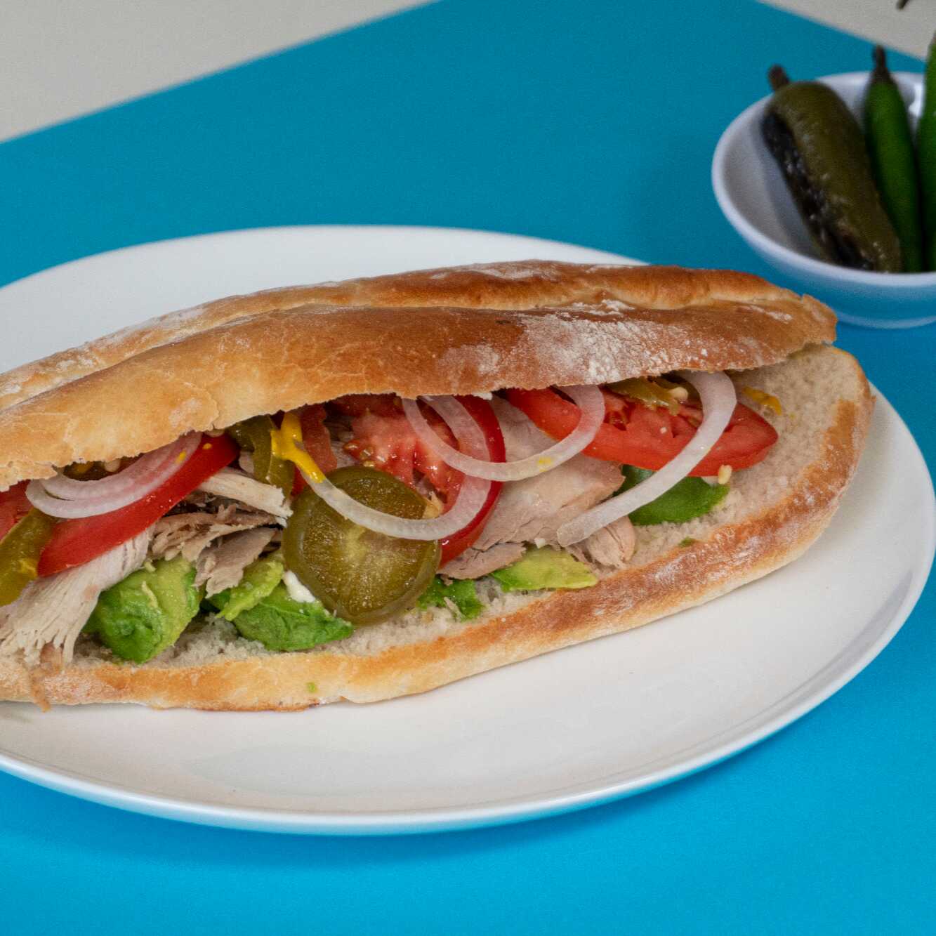 Lonche Pierna