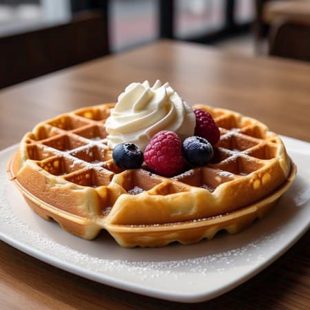 Waffle Tipo Belga Especial