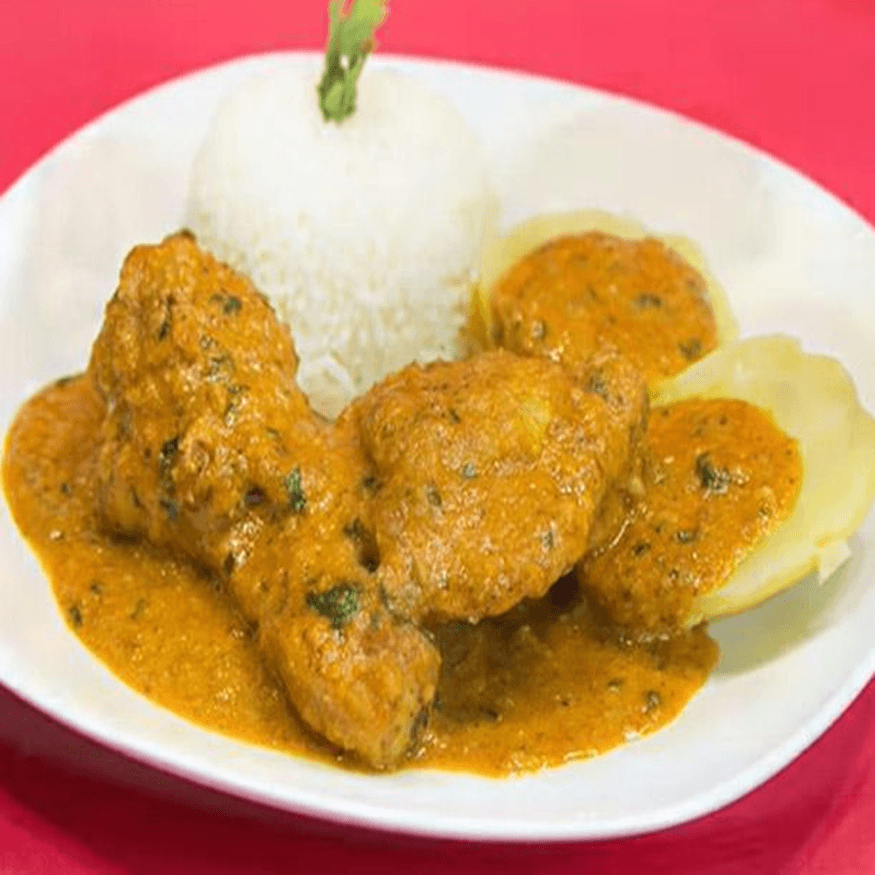 Pollo con Mani
