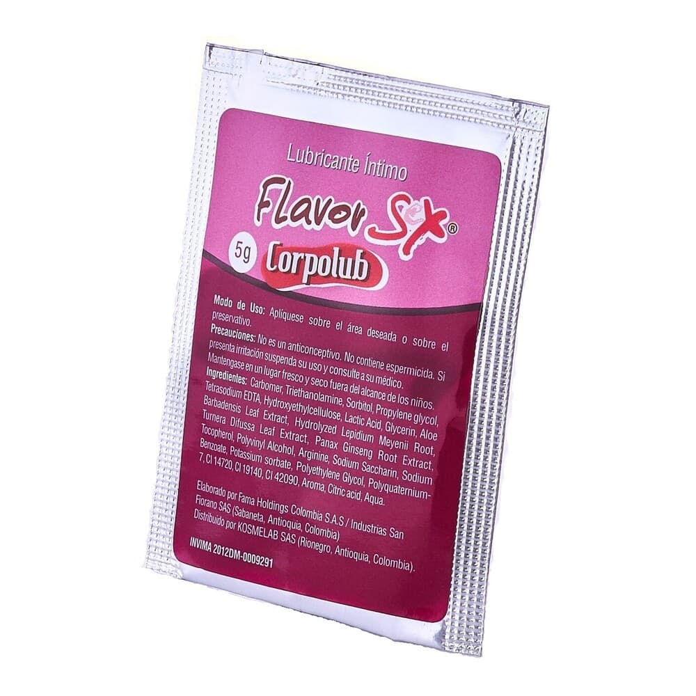 Dilatador Anal Corpolub Sachet 5g Flavor
