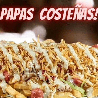 Salchipapa Costeño